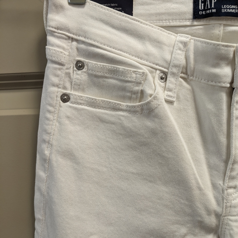 Gap Denim Stretch Legging Skimmer- size 2/26 - Picture 7 of 15